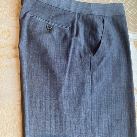 BCBG Charcoal Flare Pants - Picture 3 of 6